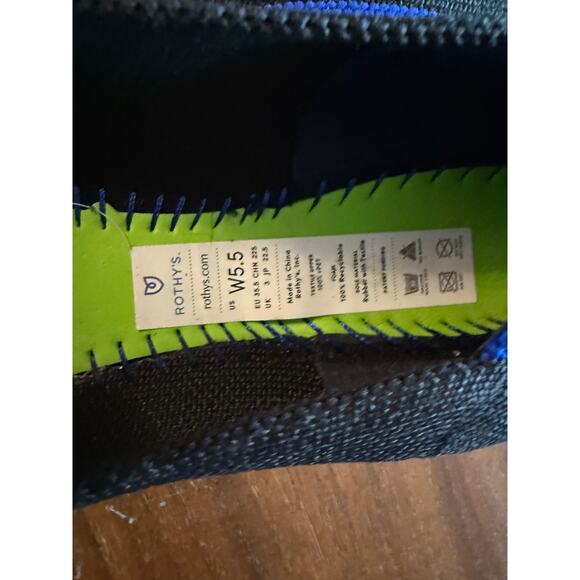 Rothy's The Flat Ballet Round Black Flat 5.5 - Picture 5 of 8